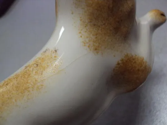 Фигура фарфор полонное зхк собака собачка щенок дружок №10335 Недорого