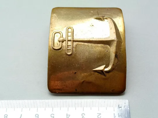 Пряжка к ремню РЕЧФЛОТ СССР образца 1940 года З аукціону