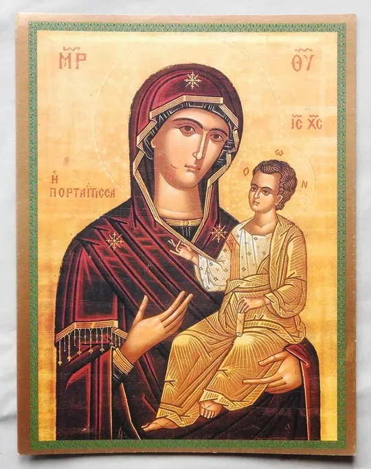 Ікона - Богородиця Іверська - Портаітісса - грецький тип Ціна