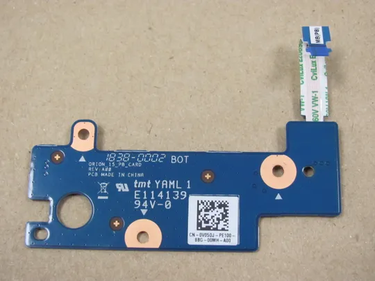 644-17  плата кнопки вкл 0V05DJ  для  Dell ALIENWARE M17 R1 R2   оригінал Ціна