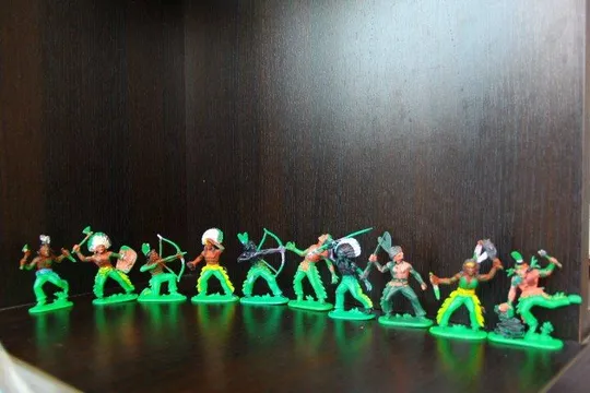 индейцы 55-60мм JEAN HOEFLER ФРГ набор Ціна