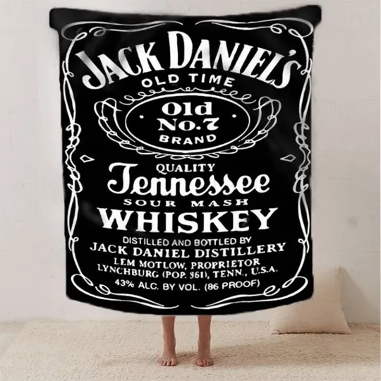 Плед 3D Елитный Jack Daniel&#039;s 2657_A 12586 160х200 см Ціна