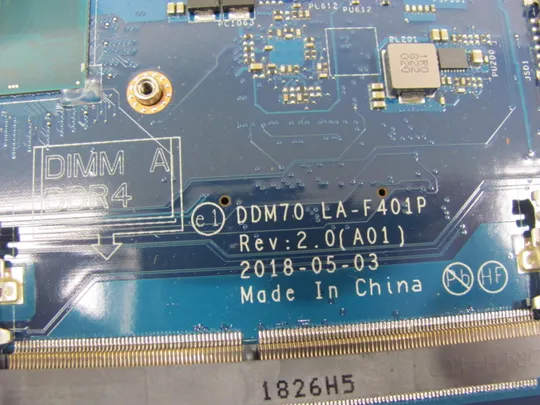 638-18 материнська плата SR340  i5-7300U DDM70 LA-F401P  для  Dell Latitude E5480 оригінал Характеристики