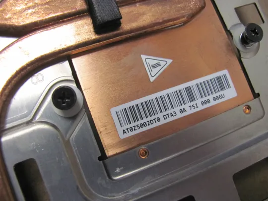 782-6 система охолодження 00NY301 AT0Z5002DT0 для  LENOVO Thinkpad P70 P71  оригінал Недорого