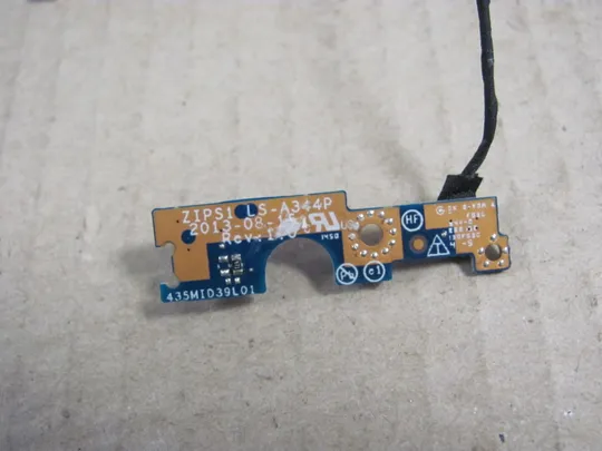 номер0249-34 Плата LED Плата LED індикаторів плата кнопки LED для ноутбука  Додаткова плата LED лампочки Плата LED Плата LED індикації ZIPS1 LS-A344P  DC02001U700 для  Lenovo ThinkPad S1 Yoga 12  оригінал З аукціону