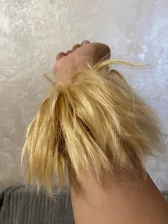 фото, Резінка пучок , накладне волосся Р-61