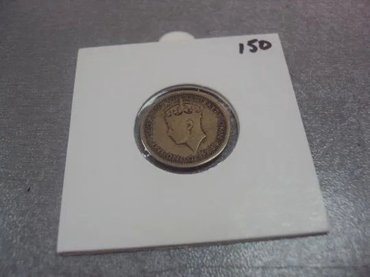 монета британская западная африка 6 пенсов 1940 №8045 Продаж