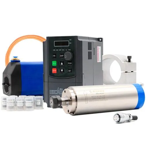 Шпиндель 2.2кВт ER20 80мм с водяным охлаждением для ЧПУ, набор, керамика Ціна