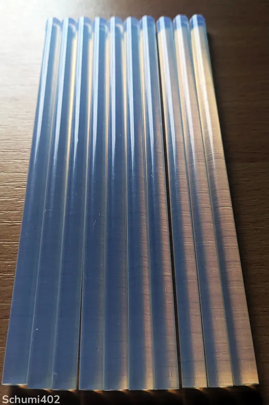 Термоклей 7х150мм прозорий 10шт Ціна