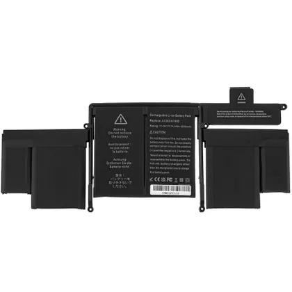 фото, Батарея для ноутбука Apple A1582 (A1502, MacBook Pro 13' Retina 2015 year) 11.42V 6559mAh 74.9Wh Black
