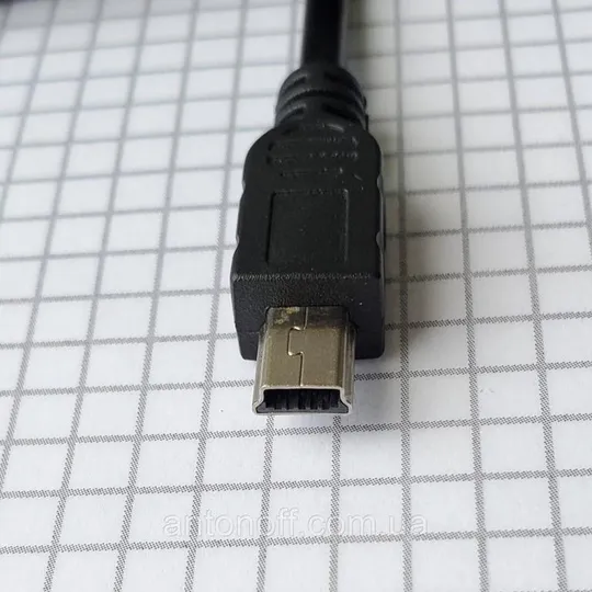 Купити Mini USB OTG кабель адаптер перехідник 0.1м чорний