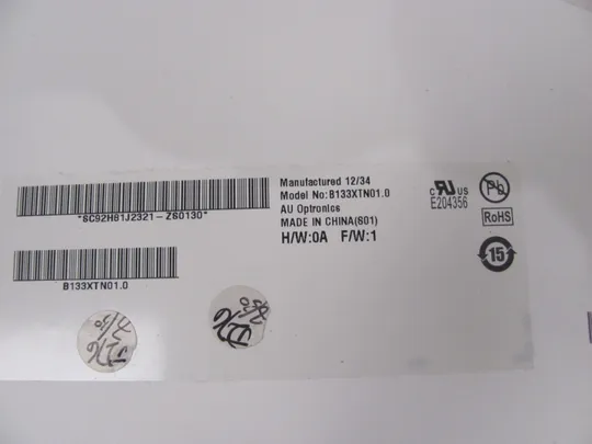 МР14-13 матриця B133XTN01.0 13.3" WXGA/HD Ready 	LVDS 40 pin a-Si TFT-LCD , LCM Slim Де купити