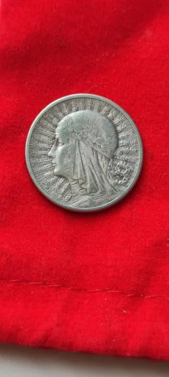 Монета 2 злотых 1933 года серебро королева Ядвига Польша оригинал nt299 З аукціону