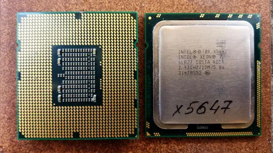 4х ядерный процессор Intel Xeon X5647 SLBZ7 4C/8HT 2.93-3.20GHz/12M/5.86GT/s 130W LGA1366 Вживане Ціна