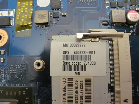 номер0118-33 материнська плата РОБОЧА ZS051 LA-A996P 750633-501 для HP HP Compaq 255 G3 Pavilion 15-g оригінал З аукціону