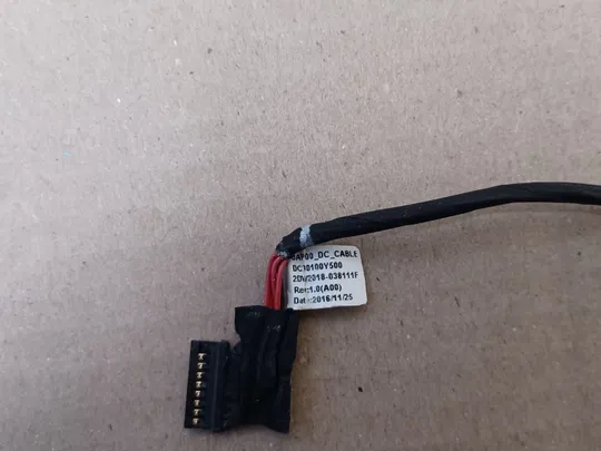 номер1058-12 роз&#039;єм живлення04175F DC30100Y500 для  Dell Alienware 13 R3 роз&#039;єм зарядки гніздо живлення штекера живлення зарядний порт роз&#039;єм адаптера живлення power connector оригінал Де купити