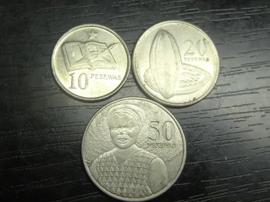 Монети Гани 2007 Ціна