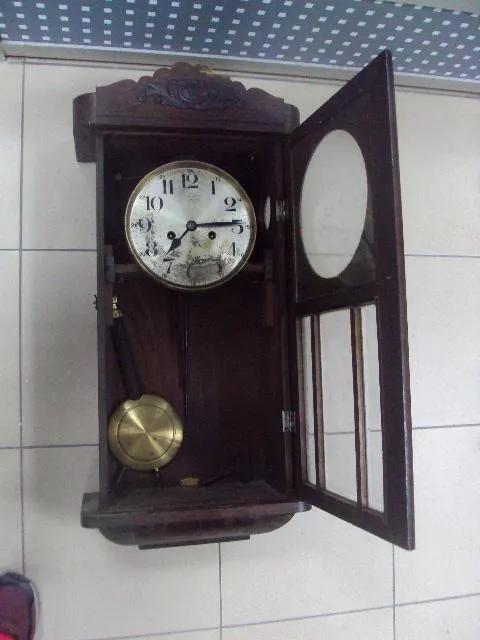 Часы настенные HAC Hamburg American Clock с боем №2941 Де купити