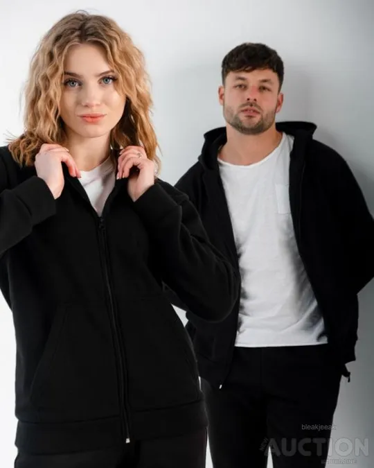 Зіпер унісекс утеплений - Europe колір чорний Продаж