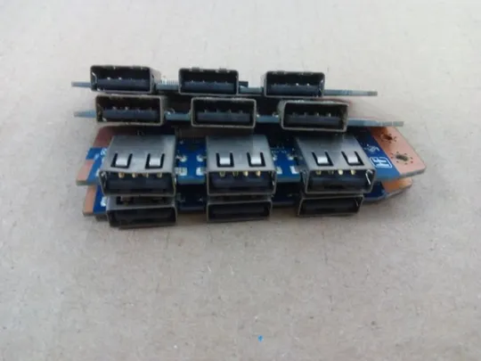 №25-5 Плата модуль 3 USB DA0HK6TB6F0 для SONY Vaio SVE151E11M SVE 15 SVE151 оригінал З аукціону