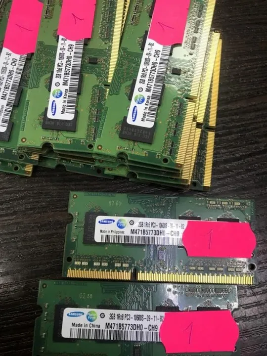 001 Ноутбучная память DDR3 Samsung 4GB 2+2 10600S 09-11-b2 Ціна