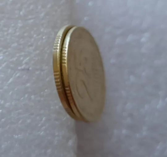 (2985) 25 копійок 1994 1БВк, нечаста - 2 монети в хорошому стані, одним лотом (25 копеек 1994) Недорого