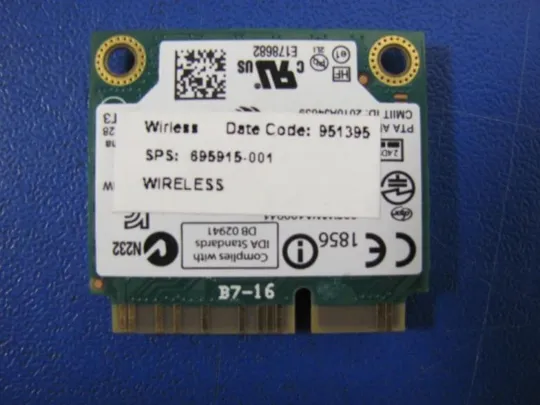 номер0116-35 Wi-Fi модуль 62205ANHMW 695915-001 572511-001 для HP ELITEBOOK 2570P 2560P оригінал Інтернет-аукціон