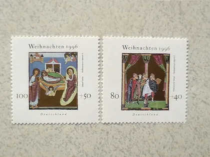 фото, Серія поштових марок Німеччина " Релігія " 1996 рік **