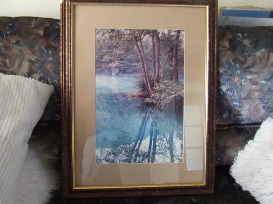 Репродукция в раме под стеклом раз. 60 х 45 см. 2000 гг. Ужгород Ціна