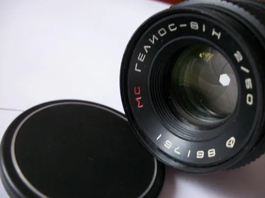 Купити Объектив Гелиос-81Н ,МС, байонет, передняя крышка [отличная сохранность-как нового] Цена-мин