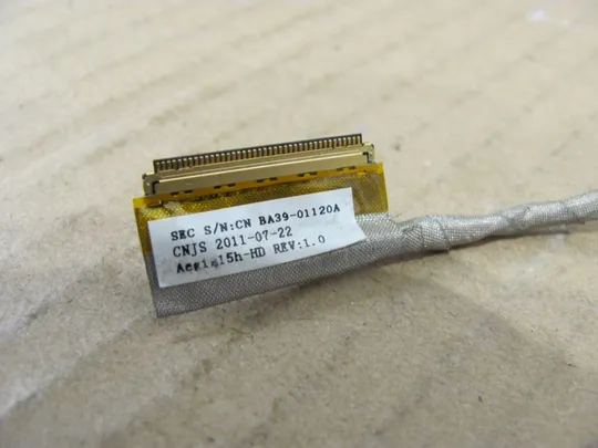 номер0326-35 шлейф Шлейф матриці для ноутбука  Шлейф дисплея Шлейф підключення дисплея Шлейф екрана Laptop matrix cable  BA39-01120A для SAMSUNG NP600 NP600B5B4 NP400B оригінал Інтернет-аукціон