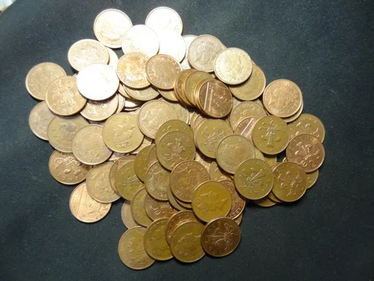 2 пенса Британія 100шт суперлот Ціна