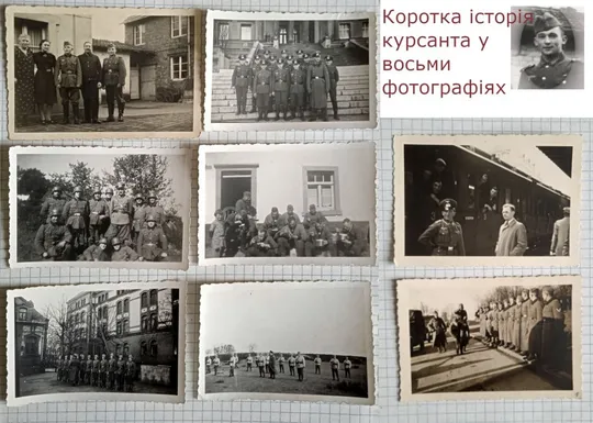 Старі фото із життя німецького курсанта, 8 штук, 1939 рік, Німеччина Ціна