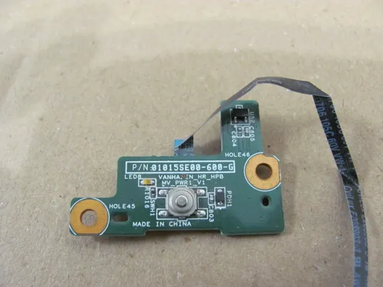 номер0335-3 плата кнопки ВКЛ 01015SE00-600-G для HP  EliteBook 8570W 8560W плата кнопка вкл Плата кнопки включеня Кнопкова плата Кнопковий модуль Плата управління кнопками, Плата кнопки живлення Laptop Power button board З аукціону