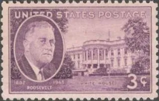 США (USA) 1945 г. ПРЕЗИДЕНТЫ АМЕРИКИ. ТЕОДОР РУЗВЕЛЬТ. 1-ЫЙ ПРЕЗИДЕНТ АМЕРИКИ, ПОСЕТИВШИЙ СССР. МАРКА С  КЛЕЕМ. СОСТОЯНИЕ ИДЕАЛЬНОЕ. 3 ЦЕНТОВАЯ. Ціна