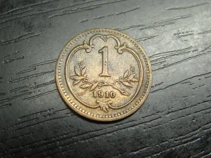 фото, 1 гелер 1910 Австро-Угорщина