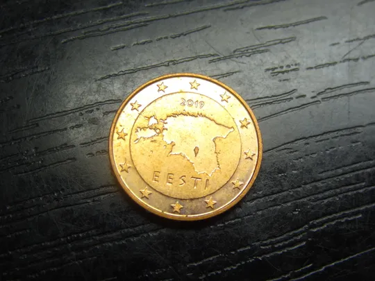 1 євроцент 2019 Естонія Ціна