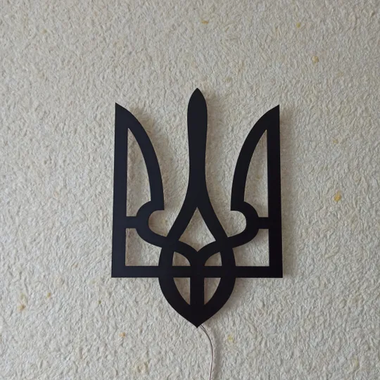 Панно декоративне картина на стіну Тризуб класичний 210x300 acr-p000078 Ціна