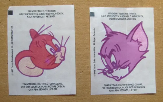 ВКЛАДИШІ від ЖУЙОК - ВКЛАДЫШИ от ЖВАЧЕК = 1993 р. = 2 шт. ## Ціна