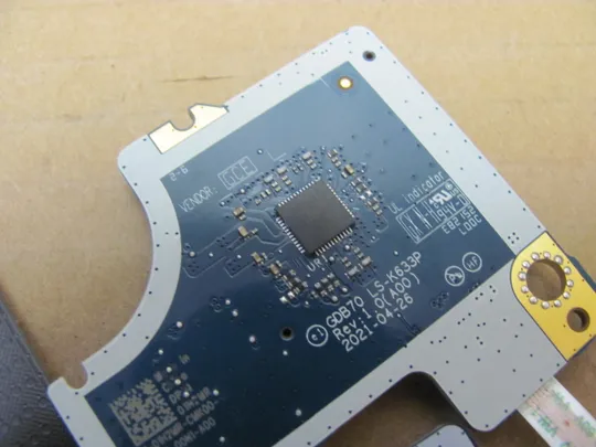 номер1002-14 плата SD Card Reader LS-K633P  LF-J181P LF-K631P + плата LED для Dell Precision 7750 7760  оригінал Продаж