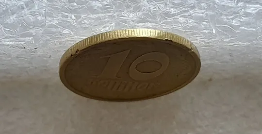 (1828) 10 копійок 1992 2.1ВАм непрочекан крапок над &quot;Ї&quot; в слові &quot;УКРАЇНА&quot; (10 копеек 1992 2.1ВАм брак) Торговий майданчик