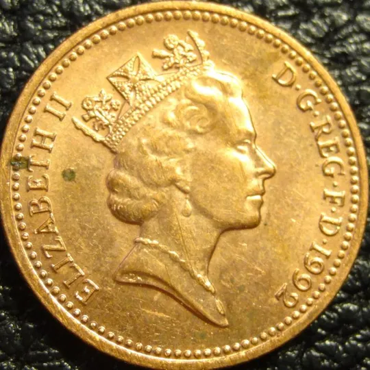 Купити 1 пенні 1992 Британія сталь (магнітна)