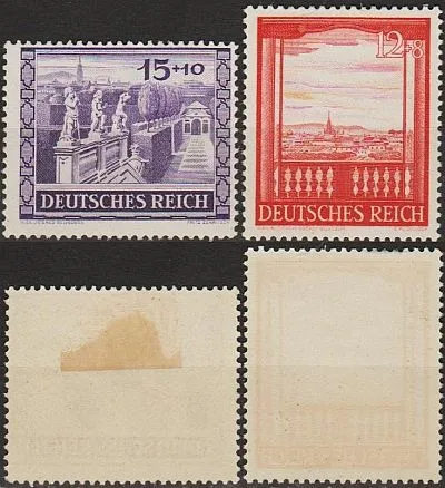 фото, 1941 - Рейх - Ярмарок у Відні Mi.804-805 *