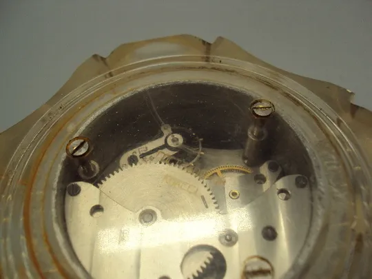 Настольные часы ЧЧЗ ссср пластик на ходу размер 9,5х9,5 см, диаметр 6,5 см №15867 Інструкція