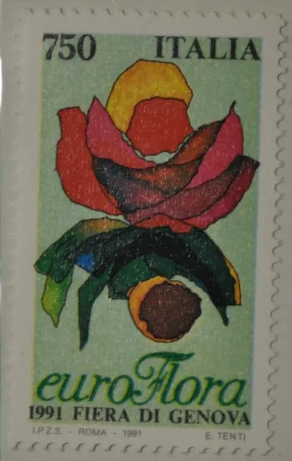 фото, Италия Флора 1991 MNH