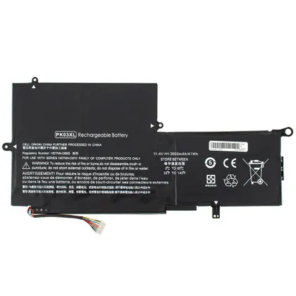 фото, Батарея для ноутбука HP PK03XL (Spectre: X360 13-4100, 13-W000) 11.4V 3600mAh Black