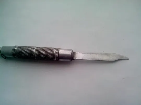 Винтажный нож-открывалка ручной работы, сделанный в тюрьме в 1980-х годах, СССР итк. nt528 Ціна