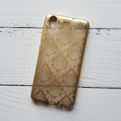 фото, Чохол Huawei Y6 II CAM-L21 / Honor 5A для телефону силіконовий Gold