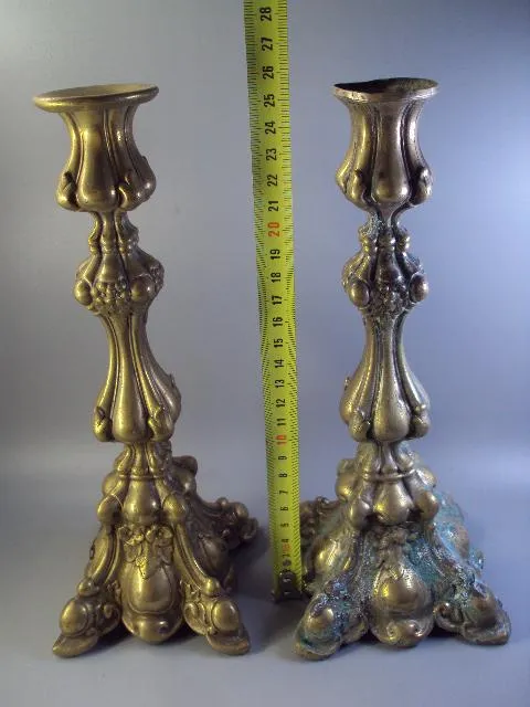 Купити Подсвечники пара подсвечник Варшава высота 25-26 см лот 2 шт (№1525) №10626