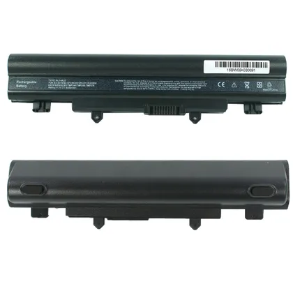 фото, Батарея для ноутбука ACER AL14A32 (Aspire: E5-411, E5-511, E5-571, V3-472 series) 11.1V 5200mAh, Black
